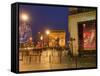 Cartier Store, Champs Elysees, and Arc De Triomphe, Paris, France, Europe-Marco Cristofori-Framed Stretched Canvas