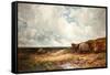 Carting Gravel-Edmund Morison Wimperis-Framed Stretched Canvas