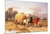 Carting Hay, 19th Century-Alexis De Leeuw-Mounted Giclee Print