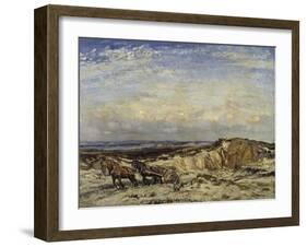 Carting Sand-Sir Walter Russell-Framed Giclee Print