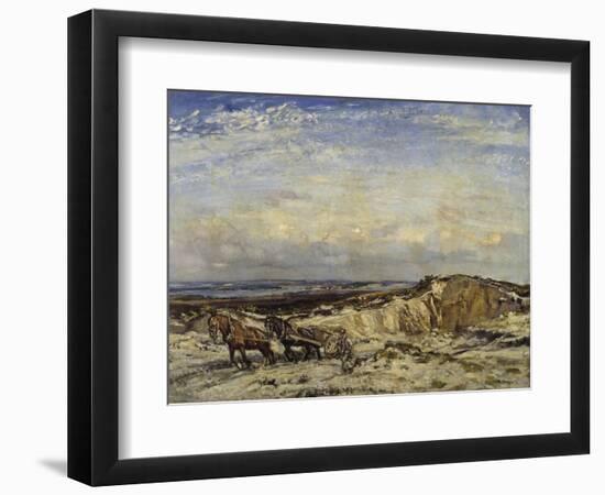 Carting Sand-Sir Walter Russell-Framed Premium Giclee Print