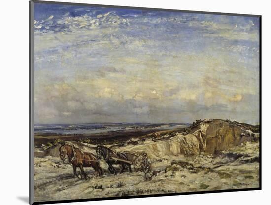 Carting Sand-Sir Walter Russell-Mounted Giclee Print