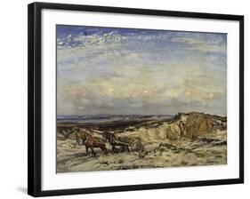 Carting Sand-Sir Walter Russell-Framed Giclee Print