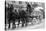 Carting Snow From New York Streets By Horse & Wagon-null-Stretched Canvas