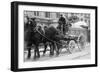 Carting Snow From New York Streets By Horse & Wagon-null-Framed Premium Giclee Print