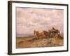 Carting Turf Drawing-John Atkinson-Framed Giclee Print