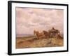 Carting Turf Drawing-John Atkinson-Framed Giclee Print