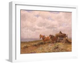 Carting Turf Drawing-John Atkinson-Framed Giclee Print