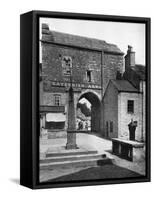 Cartmel Priory Gatehouse, Cartmel, Cumbria, 1924-1926-Valentine & Sons-Framed Stretched Canvas