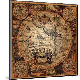 Cartographica II-null-Mounted Art Print