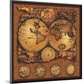 Cartographica III-null-Mounted Premium Giclee Print