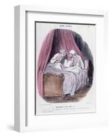 Cartoon About Marriage, Mid Nineteenth Century-Honore Daumier-Framed Giclee Print