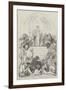 Cartoon, an Allegory of Justice-John Tenniel-Framed Giclee Print