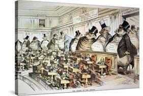 Cartoon: Anti-Trust, 1889-Joseph Keppler-Stretched Canvas