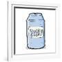 Cartoon Beer Can-lineartestpilot-Framed Art Print