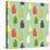 Cartoon Bottles Pattern.-TashaNatasha-Stretched Canvas