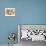 Cartoon Cats Playing House-null-Stretched Canvas displayed on a wall