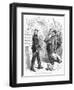 Cartoon: Civil Service-C.S. Reinhart-Framed Premium Giclee Print