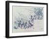 Cartoon Comparing to Woman's Rights Marchers to Native American 'Squaws,' 1914-null-Framed Art Print