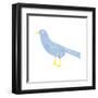 Cartoon Crow-lineartestpilot-Framed Art Print