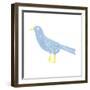 Cartoon Crow-lineartestpilot-Framed Art Print