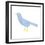 Cartoon Crow-lineartestpilot-Framed Art Print