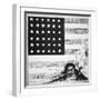 Cartoon Depicting Communism and Anarchy Creeping under the American Flag, 1919-null-Framed Giclee Print