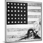 Cartoon Depicting Communism and Anarchy Creeping under the American Flag, 1919-null-Mounted Giclee Print