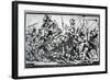 Cartoon Depicting the Riots in New York on St Patrick's Day 1867, Published in Harper's Weekly,…-Thomas Nast-Framed Giclee Print