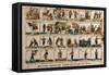 Cartoon Entitled Hallelujah of the Constitution of 1812-null-Framed Stretched Canvas