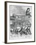 Cartoon Entitled the Power of the Press-null-Framed Giclee Print