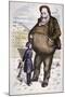 Cartoon Featuring William Marcy Boss Tweed-Thomas Nast-Mounted Giclee Print