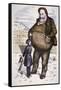 Cartoon Featuring William Marcy Boss Tweed-Thomas Nast-Framed Stretched Canvas