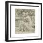 Cartoon for 'An Idyll'-Albert Joseph Moore-Framed Giclee Print