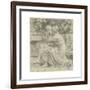 Cartoon for 'An Idyll'-Albert Joseph Moore-Framed Giclee Print