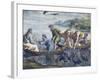 Cartoon for The Miraculous Draught of Fishes-Raphael-Framed Giclee Print