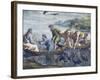 Cartoon for The Miraculous Draught of Fishes-Raphael-Framed Giclee Print