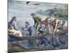 Cartoon for The Miraculous Draught of Fishes-Raphael-Mounted Giclee Print