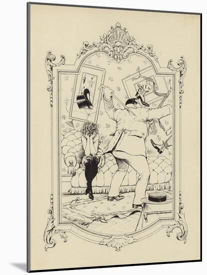 Cartoon from Memoires D'Une Glace-Albert Guillaume-Mounted Giclee Print