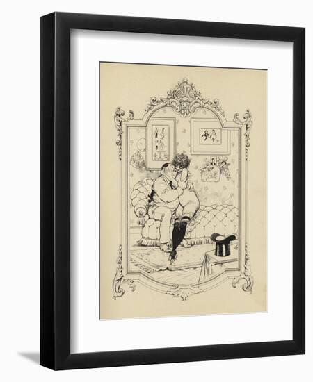 Cartoon from Memoires D'Une Glace-Albert Guillaume-Framed Giclee Print