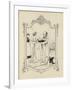 Cartoon from Memoires D'Une Glace-Albert Guillaume-Framed Giclee Print