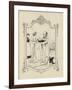 Cartoon from Memoires D'Une Glace-Albert Guillaume-Framed Giclee Print