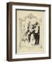 Cartoon from Memoires D'Une Glace-Albert Guillaume-Framed Giclee Print