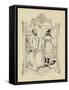 Cartoon from Memoires D'Une Glace-Albert Guillaume-Framed Stretched Canvas