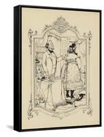 Cartoon from Memoires D'Une Glace-Albert Guillaume-Framed Stretched Canvas