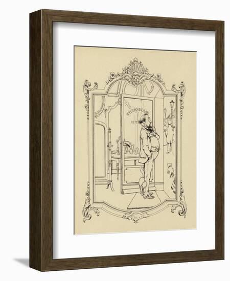 Cartoon from Memoires D'Une Glace-Albert Guillaume-Framed Giclee Print