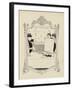 Cartoon from Memoires D'Une Glace-Albert Guillaume-Framed Giclee Print