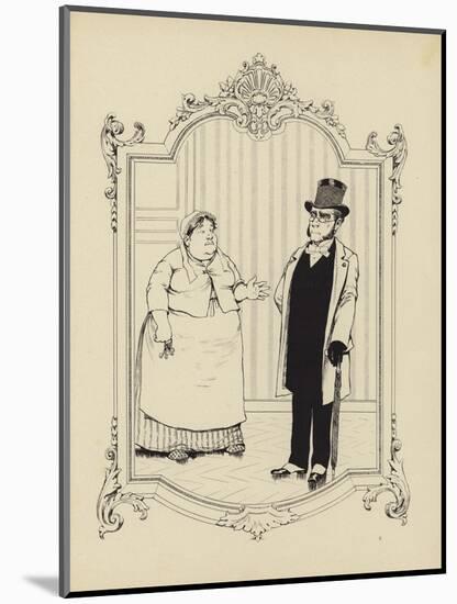 Cartoon from Memoires D'Une Glace-Albert Guillaume-Mounted Giclee Print