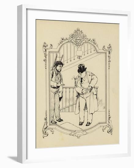 Cartoon from Memoires D'Une Glace-Albert Guillaume-Framed Giclee Print