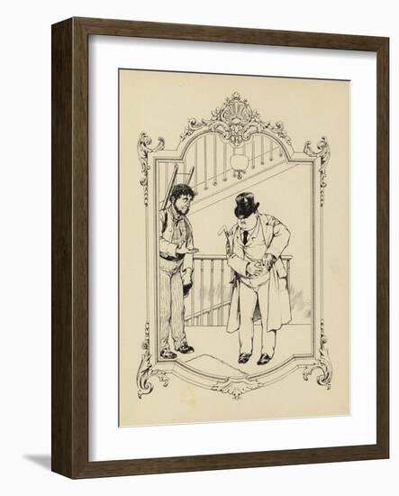 Cartoon from Memoires D'Une Glace-Albert Guillaume-Framed Giclee Print